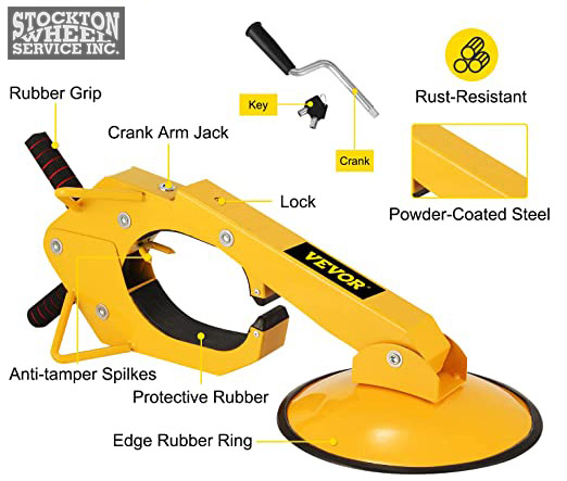 Wheel Clamp Lock