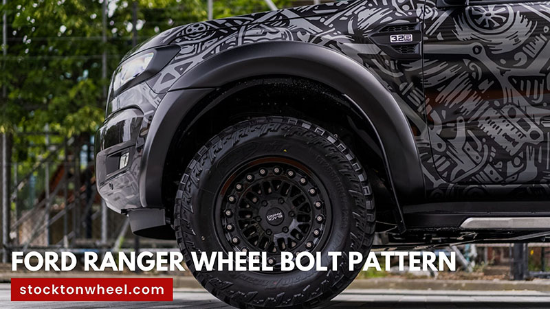  Tabla de patrón de pernos/tuercas de rueda de Ford Ranger (