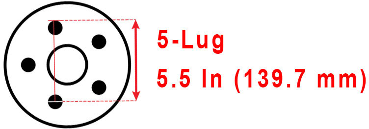 5x5.5 bolt pattern