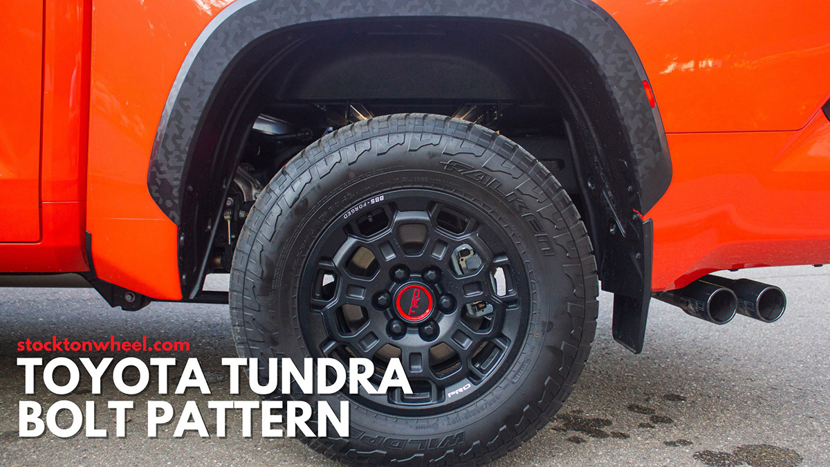 toyota tundra bolt pattern